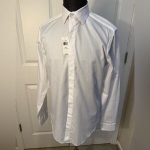 Calvin Klein White Dress Shirt - New